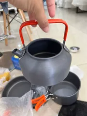 Ảnh đánh giá Bộ Nồi Nấu Ăn Dã Ngoại 3 Món Gấp Gọn - Hợp Kim Nhôm Cao Cấp, Thiết Kế Di Động Tiện Lợi Cho Chuyến Cắm Trại Thú Vị