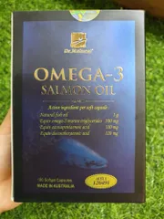 Ảnh đánh giá Viên Dầu Cá Hồi DR Natural Omega 3 Salmon Oil Úc - Hỗ Trợ Sức Khỏe Não Bộ và Mắt, Giảm Mỡ Máu, 180 Viên/Hộp