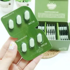 Ảnh đánh giá Viên Hỗ Trợ Giảm Cân Trà Xanh Meta Green - Vital Beautie, Detox, Tăng Cường Thể Lực, Giữ Dáng Thon Gọn, 90 Viên/ Hộp