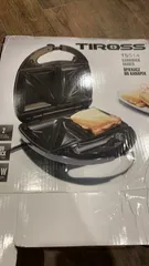 Ảnh đánh giá Máy Kẹp Nướng Bánh Sandwich Tiross TS514 Đa Năng - Nướng Bánh Ngon, Dễ Dàng Làm Bánh Quy, Bánh Trứng Chỉ Trong Vài Phút