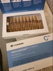Ảnh đánh giá Serum Md:Ceuticals Cocktail Phục Hồi Da Nhạy Cảm, Giảm Sưng, Chống Lão Hóa, Sau Thẩm Mỹ (10 ống x 2ml)