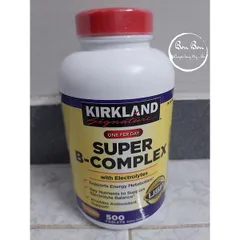 Ảnh đánh giá Vitamin B tổng hợp Super B-Complex Kirkland 500 viên - Tăng cường sức khỏe, hỗ trợ năng lượng và giảm căng thẳng hiệu quả