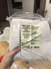 Ảnh đánh giá Bông Tẩy Trang Hữu Cơ Muji Nhật Bản 180 Miếng - Bông Cotton Tự Nhiên Dễ Dàng Sử Dụng Cho Mọi Loại Da