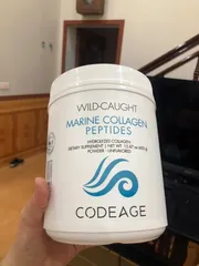 Ảnh đánh giá Bột Uống Collagen Codeage Marine Peptides 9000mg - Tăng Cường Đẹp Da, Giúp Da Săn Chắc và Căng Mịn - Collagen Tuýp I và III