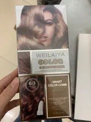 Ảnh đánh giá Dầu Gội Phủ Bạc Weilaiya Color Conditioner - Nhuộm Tóc Nhanh Chóng, Dưỡng Tóc Mềm Mượt, Công Nghệ Tinh Dầu, Lược Chải Thông Minh 100ml
