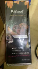 Ảnh đánh giá Dầu Gội Phủ Bạc Không Cần Oxy Karseell - Nhuộm Đen Tóc Bạc Ngay Sau 1 Lần Gội, Dưỡng Tóc Mềm Mượt 500ml