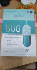 Ảnh đánh giá Viên uống Glutathione 600 Dr Lacir - Hỗ trợ trắng da, mờ nám, giảm sạm màu, duy trì sắc tố tự nhiên - 30 viên hỗ trợ hiệu quả làm đẹp da
