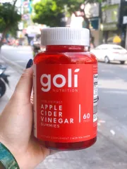 Ảnh đánh giá Kẹo Dẻo Giấm Táo Goli Apple Cider Vinegar Hộp 60 Viên - Hỗ Trợ Giảm Cân, Làm Đẹp Da, Cải Thiện Tiêu Hóa, Hương Vị Nguyên Chất