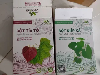 Ảnh đánh giá Bột Tía Tô Nguyên Chất Sấy Khô Goce - Dinh Dưỡng Từ Lá Tươi, Thực Phẩm Khô Sạch, An Toàn, Hỗ Trợ Sức Khỏe, 72g