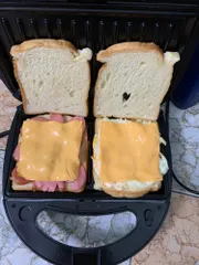 Ảnh đánh giá Máy Nướng Kẹp Bánh Tiross TS-513 Đen - 3 Chức Năng Nướng Sandwich, Waffle, Pate - Dễ Sử Dụng, Chống Dính, Công Suất 750W