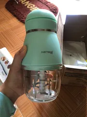 Ảnh đánh giá Máy Xay Cầm Tay Đa Năng Hattiecs Cao Cấp 6 Lưỡi Dao - Xay Thịt, Rau, Sinh Tố Cho Bé - Đồ Gia Dụng Tiện Lợi