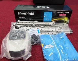Ảnh đánh giá Tủ Sấy Quần Áo Nineshield KB006 1300W Có Điều Khiển Từ Xa - Sấy Nhanh, Tiết Kiệm Điện, Đảm Bảo Mùi Hương Tươi Mát
