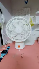 Ảnh đánh giá Quạt Tích Điện Mini Để Bàn Xiaomi Mijia ZMYDFS01DM - 4 Tốc Độ Gió, Pin 4000mAh, Thiết Kế Nhỏ Gọn, Động Cơ DC êm ái