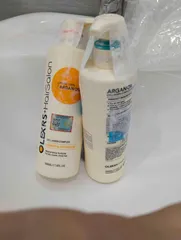 Ảnh đánh giá Bộ gội xả Olexrs Hair Salon Argan Oil Collagen Complex - Dưỡng tóc chuyên nghiệp, giúp mọc tóc và chống khô xơ, bóng mượt hơn