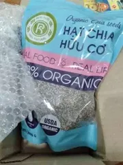 Ảnh đánh giá Hạt Chia Hữu Cơ Real Food 1000g - Dinh Dưỡng Tốt Cho Sức Khỏe Tim Mạch, Tiêu Hóa, Hỗ Trợ Giảm Cân, Dùng Nguyên Liệu Nấu Ăn