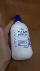 Ảnh đánh giá Sữa Dưỡng Thể Hatomugi Chiết Xuất Hạt Ý Dĩ - Dưỡng Ẩm & Làm Trắng Da 400ml, Phù Hợp Mọi Loại Da