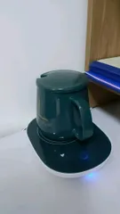 Ảnh đánh giá Bộ Cốc Sứ Hâm Nóng Sang Trọng Kèm Đế Điện và Thìa Mạ Vàng - Giữ Nhiệt Tốt, Thiết Kế Độc Đáo Cho Nhà Bếp