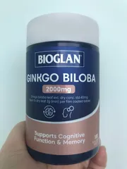 Ảnh đánh giá Viên uống Bioglan Ginkgo Biloba 2000mg - Hỗ trợ tăng cường trí nhớ và sự tập trung, cải thiện chức năng não bộ hữu ích cho người trưởng thành