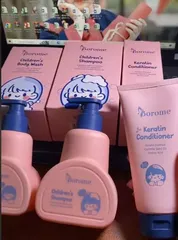 Ảnh đánh giá Bộ 3 Sản Phẩm Gội Xả và Sữa Tắm Cho Bé Borome - Công Thức Dịu Nhẹ, An Toàn Cho Trẻ Từ 3-15 Tuổi, Không Chứa Cồn, Không Cay Mắt