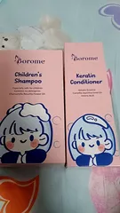 Ảnh đánh giá Cặp Dầu Gội Xả Trẻ Em Borome Dịu Nhẹ - Chiết Xuất Thiên Nhiên 335ml & 180ml, Không Cay Mắt, An Toàn Cho Bé Từ 3 Đến 15 Tuổi