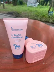 Ảnh đánh giá Cặp Dầu Gội Xả Trẻ Em Borome Dịu Nhẹ - Chiết Xuất Thiên Nhiên 335ml & 180ml, Không Cay Mắt, An Toàn Cho Bé Từ 3 Đến 15 Tuổi