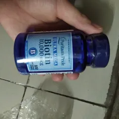 Ảnh đánh giá (Xách tay) Viên uống Biotin Ultra Mega 10,000mcg Puritan's Pride - Hỗ trợ giảm rụng tóc, đẹp da, tăng cường sức khỏe cho tóc và da 100 viên Mỹ chính hãng