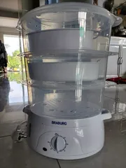 Ảnh đánh giá Nồi Hấp Điện Đa Năng 3 Tầng Braburg 9L - Thiết Kế Thời Trang, Tiết Kiệm Thời Gian Hấp Nhiều Món Ăn Khác Nhau