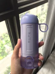Ảnh đánh giá Máy tăm nước cầm tay Halio UltraClean Oral Irrigator Periwinkle - Loại bỏ 99% mảng bám thức ăn, bảo vệ sức khỏe răng miệng