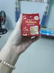Ảnh đánh giá Bánh Ngũ Cốc Ăn Kiêng Granola Bar Millinuts - Thanh Dinh Dưỡng Hương Vị Từ Hạt Và Trái Cây, Chế Độ Ăn Healthy, Không Đường