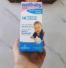 Ảnh đánh giá Siro Wellbaby Multivitamin 150ml - Vitamin tổng hợp cho bé từ 6 tháng đến 4 tuổi, bổ sung 14 vitamin và khoáng chất chính hãng Anh Quốc.