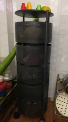 Ảnh đánh giá Kệ xoay đựng đồ đa năng nhiều tầng - Kệ trang trí tiện dụng, linh hoạt di chuyển, giữ gìn thực phẩm tươi lâu hơn
