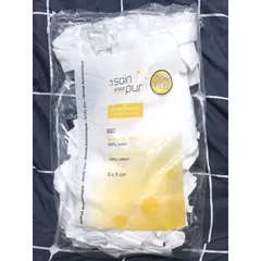 Ảnh đánh giá Bông Tẩy Trang Tetra Le Soin Laretat Pur Cao Cấp - 500 Miếng 100% Cotton Mềm Mịn, Tẩy Trang và Làm Sạch Da Hiệu Quả cho Gia Đình
