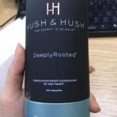 Ảnh đánh giá Viên uống hỗ trợ mọc tóc Hush & Hush Deeply Rooted của Mỹ - Phục hồi tóc yếu & giảm rụng hiệu quả - Lọ 120 viên