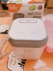 Ảnh đánh giá Máy Tiệt Trùng Bình Sữa UV Fatzbaby Thunder 3 FB4713TN - Sấy Khô Tự Động 4 Trong 1, Chứa 8 Bình Cổ Rộng, Thiết Kế Gọn Nhẹ