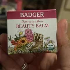 Ảnh đánh giá Sáp Dưỡng Ẩm Hoa Hồng Hữu Cơ Badger Rose Damascus Beauty Balm - Giải Pháp Dưỡng Ẩm Cho Da Khô, Kết Cấu Nhẹ Nhàng, 100% Thành Phần Tự Nhiên