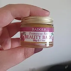 Ảnh đánh giá Sáp Dưỡng Ẩm Hoa Hồng Hữu Cơ Badger Rose Damascus Beauty Balm - Giải Pháp Dưỡng Ẩm Cho Da Khô, Kết Cấu Nhẹ Nhàng, 100% Thành Phần Tự Nhiên