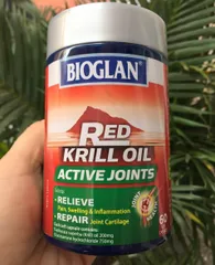 Ảnh đánh giá Viên uống Bioglan Red Krill Oil và Glucosamine - Hỗ trợ khớp, giảm nhức mỏi, tăng cường sức khỏe xương khớp cho người trên 40 tuổi