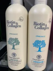 Ảnh đánh giá Bộ Dầu Gội Biotin Collagen Trắng 500ml, 1000ml - Ngăn Rụng Tóc, Phục Hồi Tóc Khô Xơ, Dưỡng Ẩm Nhẹ Dịu