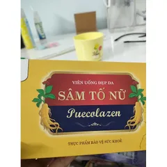 Ảnh đánh giá Viên Uống Sâm Tố Nữ Puecolazen - Hỗ Trợ Bổ Sung Nội Tiết Tố, Cải Thiện Nếp Nhăn, Tăng Cường Đàn Hồi Da, 800g