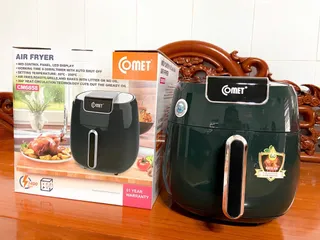 Ảnh đánh giá Nồi Chiên Không Dầu Comet CM6858 4.2L - Màn Hình Cảm Ứng, Công Nghệ Rapid Air Giảm 80% Dầu Mỡ, Dễ Dàng Vệ Sinh, Nấu An Toàn Tốt Cho Sức Khỏe
