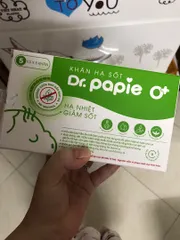 Ảnh đánh giá Khăn Lau Hạ Sốt Dr.Papie 3+ Cho Bé - Giải Pháp Làm Mát Và Hạ Nhiệt An Toàn, Hỗ Trợ Giảm Sốt Hiệu Quả Cho Trẻ Em