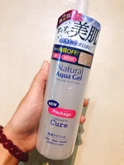 Ảnh đánh giá Tẩy Da Chết Cure Natural Aqua Gel Nhật Bản - Gel Tẩy tế bào Chết Dịu Nhẹ, Giúp Da Sáng Mịn và Thoáng Khí, 250ml
