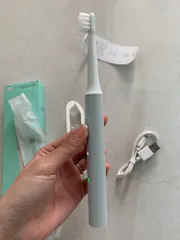 Ảnh đánh giá Bàn Chải Đánh Răng Điện Xiaomi Mijia T100 Chống Nước IPX7 - Thiết Kế Thông Minh với 2 Chế Độ Làm Sạch và Thời Gian Sử Dụng Lên Đến 30 Ngày