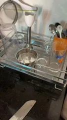 Ảnh đánh giá Kệ chén bát Inox Hobby KC với khay hứng nước thông minh - Giải pháp gọn gàng cho nhà bếp, chất liệu inox 304 bền bỉ, dễ dàng tháo rời.