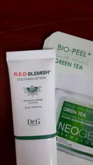 Ảnh đánh giá Kem Chống Nắng Dr.G R.E.D Blemish Soothing Up Sun SPF 50+ - Bảo Vệ Da Tối Ưu, Chống Nắng Toàn Diện, Dưỡng Ẩm Mềm Mịn cho Da Nhạy Cảm