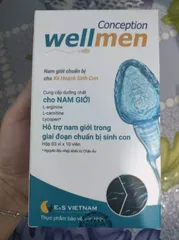 Ảnh đánh giá [Mã giảm giá lên tới 20%] Viên uống Wellmen Conception cho nam