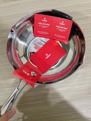 Ảnh đánh giá Chảo Inox Sâu Lòng 3 Lớp Kalpen Zenger Có Miệng Rót - Thiết Kế Hiện Đại, Chất Liệu Inox 304 Bền Đẹp, Dùng Cho Bếp Gas, Điện Từ, Hồng Ngoại