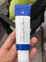 Ảnh đánh giá Kem dưỡng xóa nhăn Ahohaw Elazulene Pepta Blue 50g - Kem chống lão hóa, cải thiện độ đàn hồi và trẻ hóa da, phù hợp mọi loại da