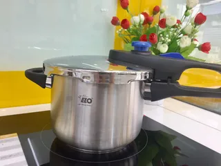 Ảnh đánh giá Nồi Áp Suất Elo Praktika XS Darling 3,2L - Chất Liệu Thép Không Gỉ, Tiết Kiệm Năng Lượng, Nấu Nhanh, Chất Lượng Đức