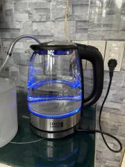 Ảnh đánh giá Ấm Siêu Tốc Thủy Tinh Lebenlang LBWE2626 - Công Suất 1850W-2200W, Dung Tích 1.8L, Đế Xoay 360 Độ, Tự Ngắt Khi Nước Sôi